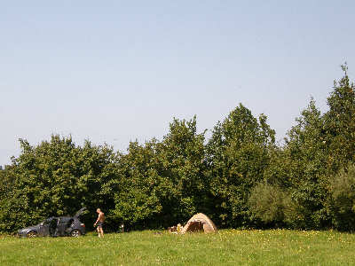 tente sur camping